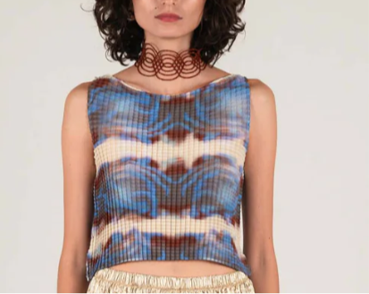 Pleated Tank Singlet
