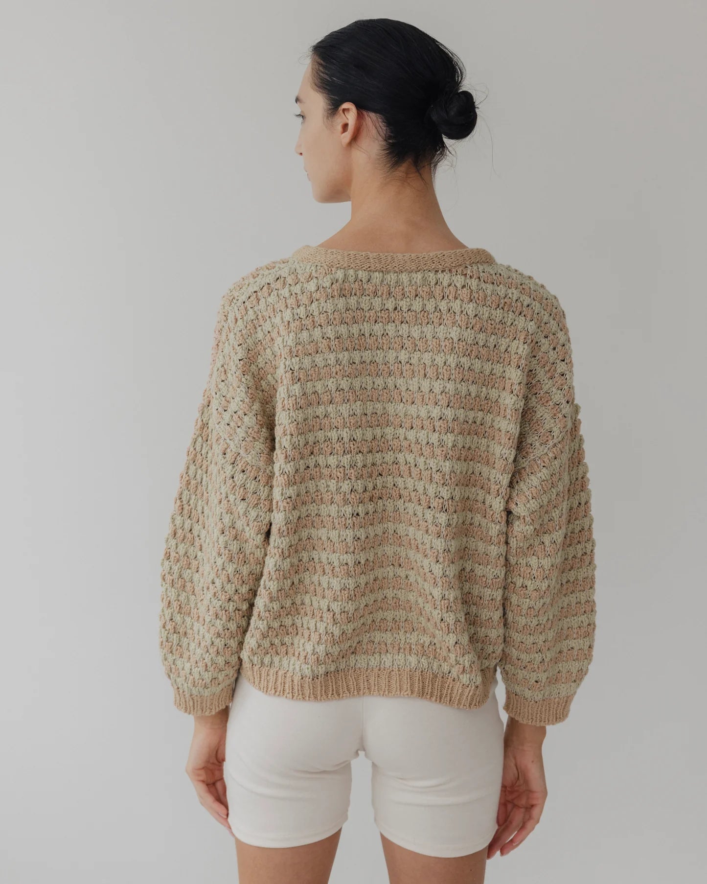 Strata Textured Pullover