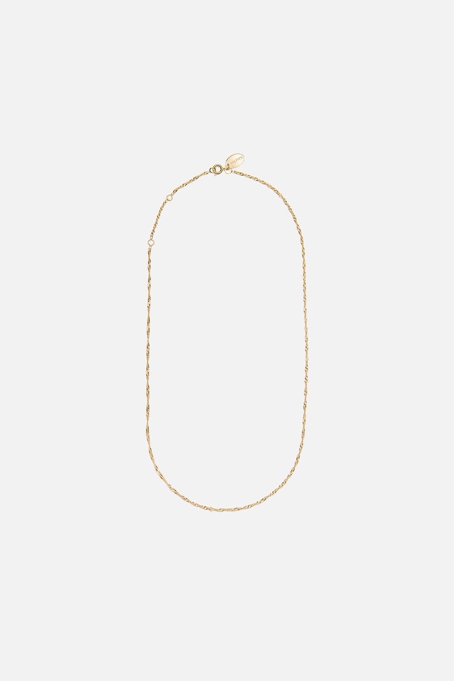 Thin Singapore Necklace
