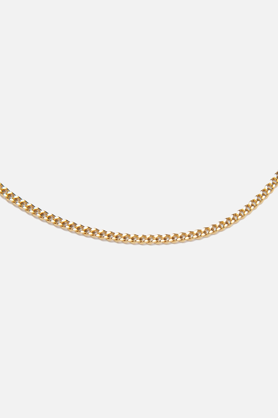 Thin Curb Necklace