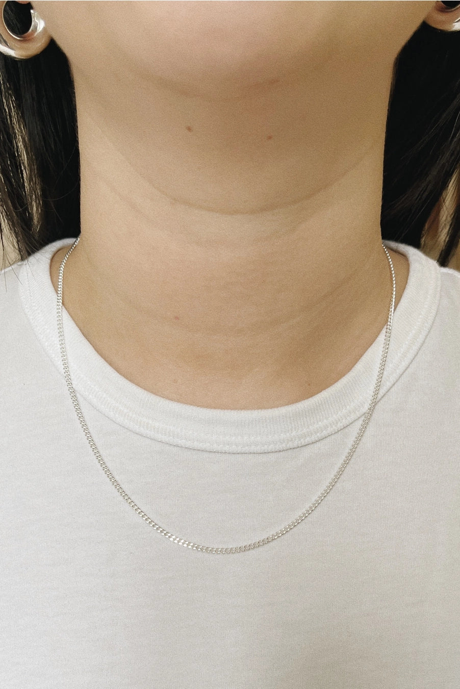 Thin Curb Necklace