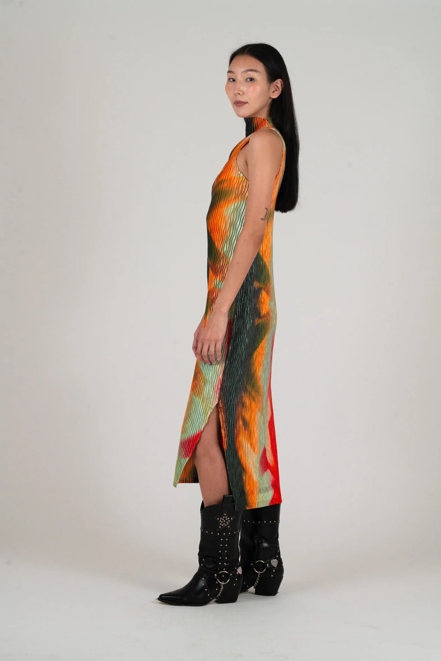 Wave Tank Dress