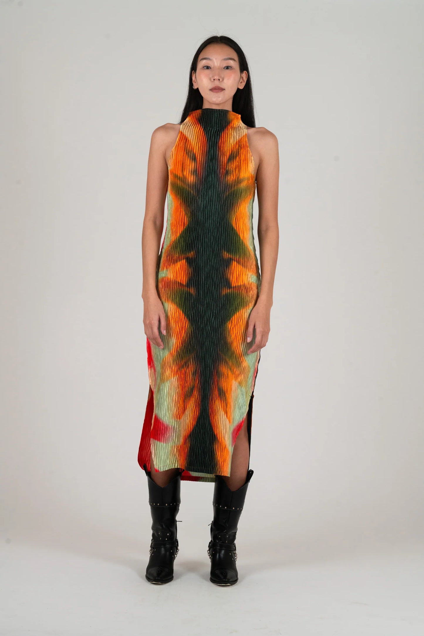 Wave Tank Dress