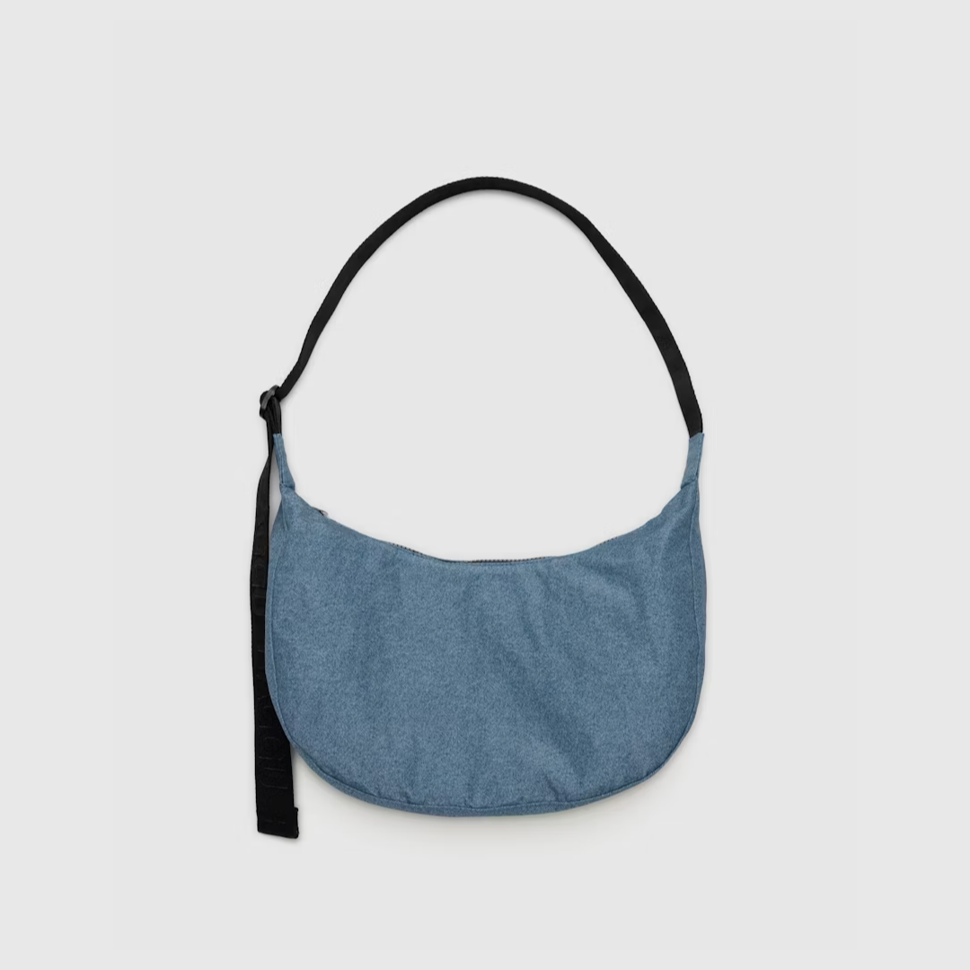 Medium Nylon Crescent Bag