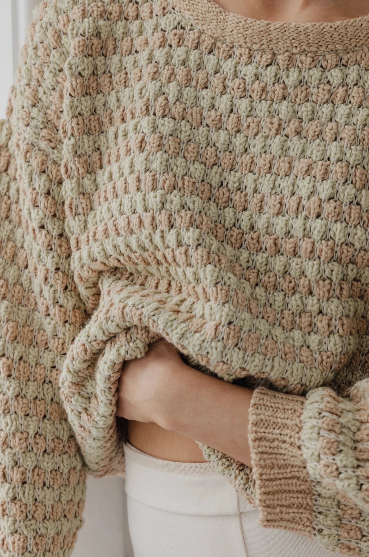 Strata Textured Pullover