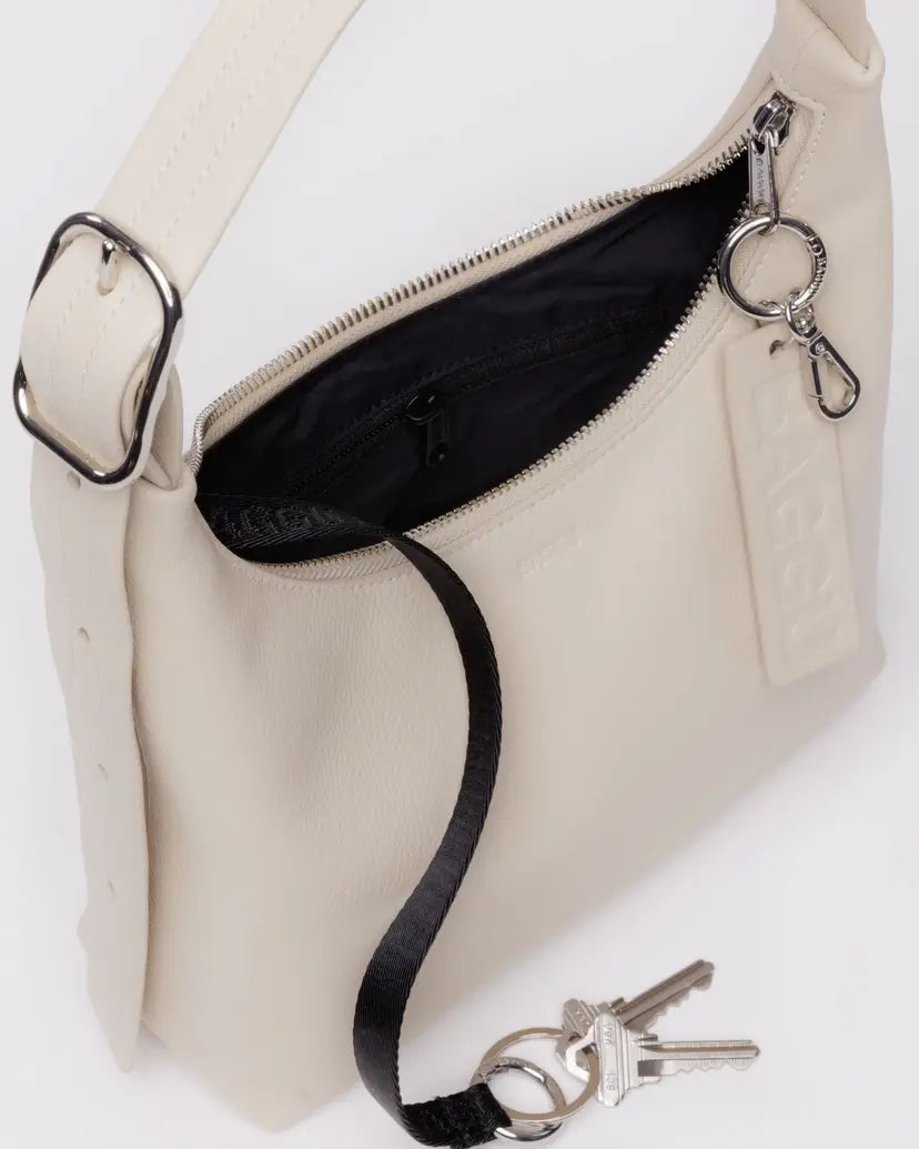 Mini Recycled Leather Shoulder Bag