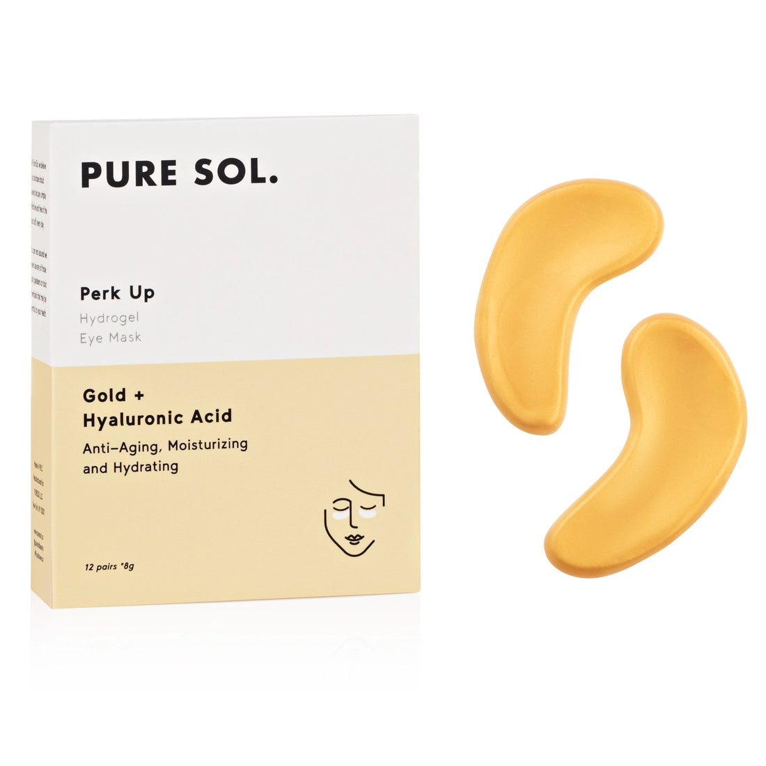 Perk Up Gold Hydrogel Eye Mask